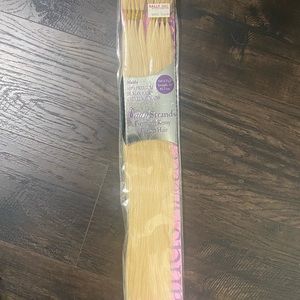 satin strands premium remy fusion human hair extensions- I-tips 18” Length